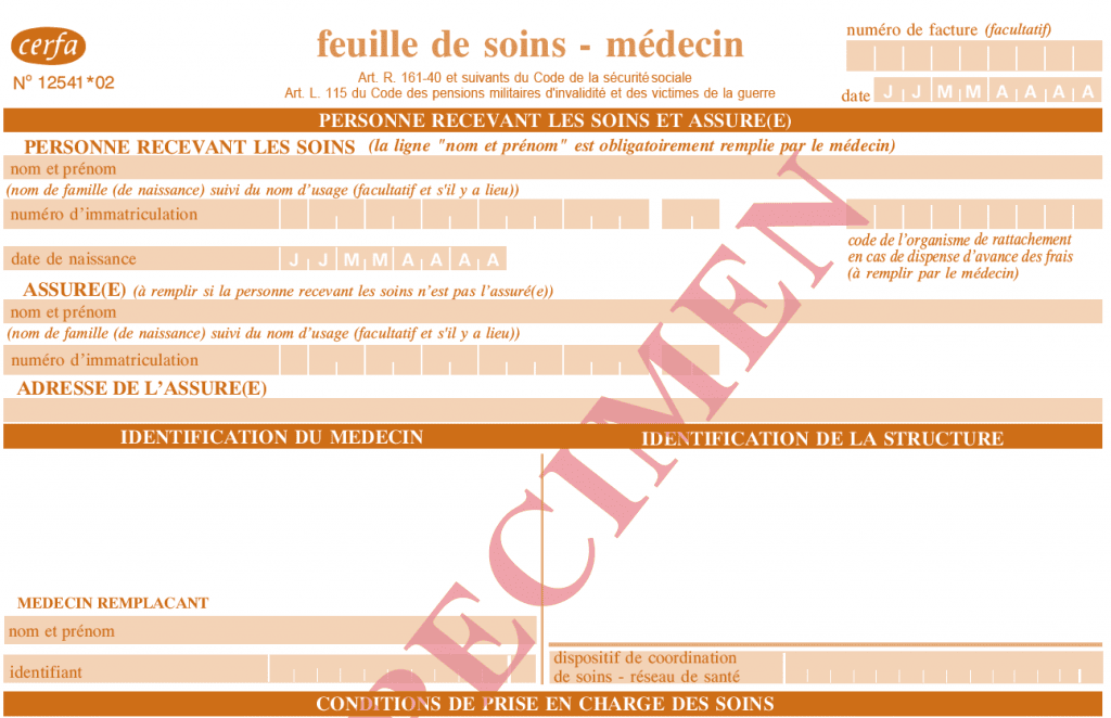 Comment Remplir Sa Feuille De Soins Du Medecin Ou L envoyer 